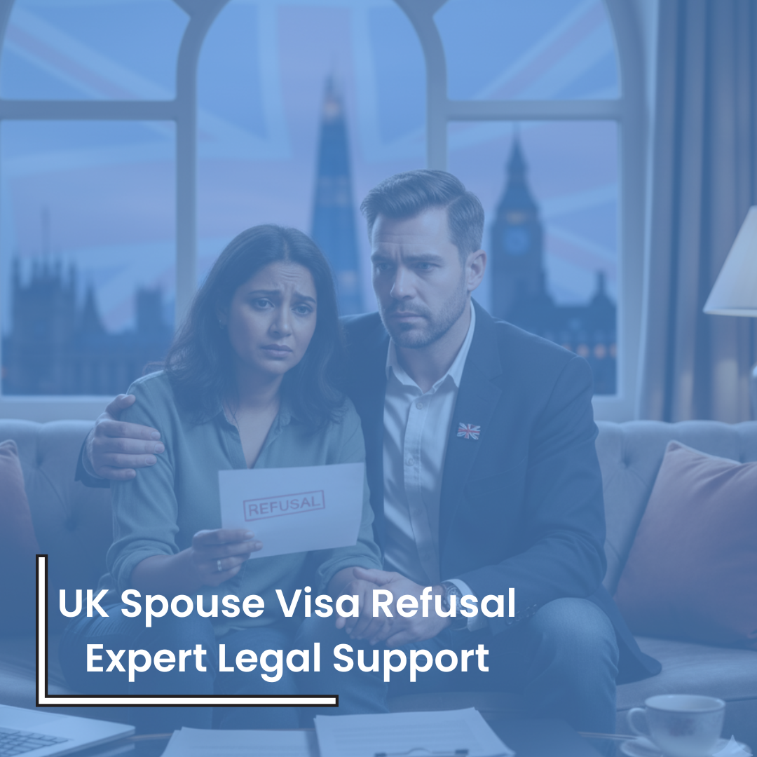 UK spouse or partner visa refused – immigration solicitors providing legal advice and appeal support